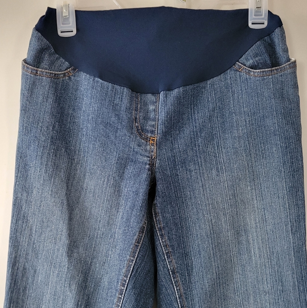 Motherhood Maternity Jeans Capris Pant Sz Small